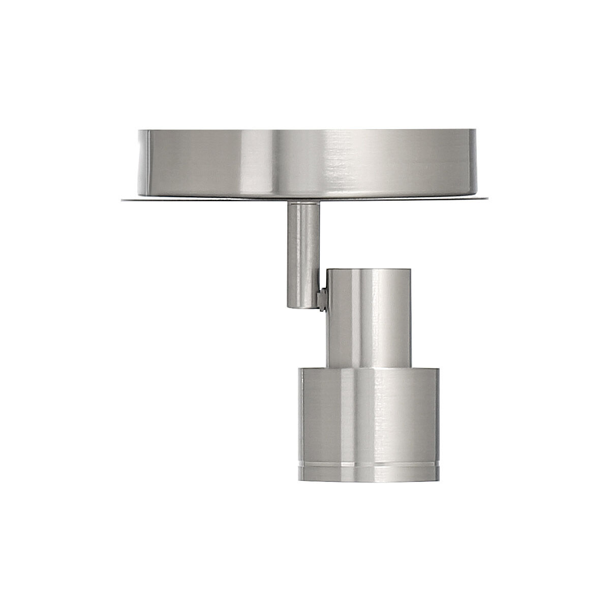 Lincoln LED 6 inch Brushed Steel Flush Mount Ceiling Light